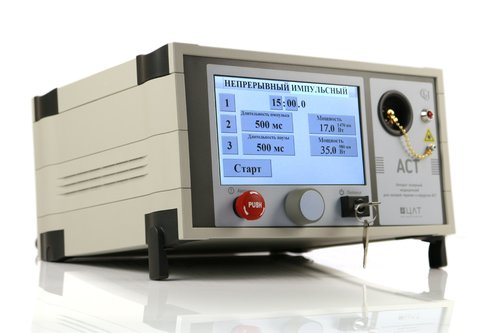 АСТ DUAL 980+1470 нм, 30+15 Вт, диодный хирургический лазерный аппарат