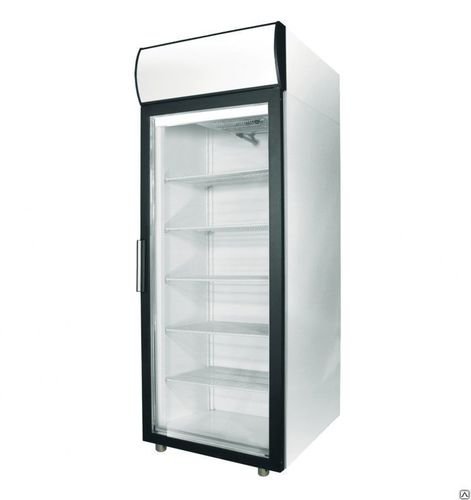 Холодильник фармацевтический ШХФ-0,7 ДС, дверь стекло