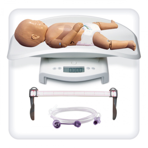 Манекен-симулятор новорожденного для отработки навыков ухода