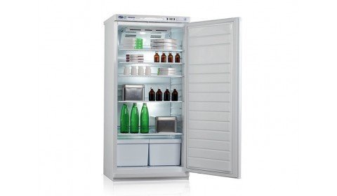 Холодильник фармацевтический ХФ-250-2, дверь металл