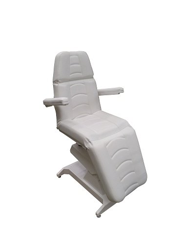 Кресло процедурное с электроприводом  ОД-1 "Ондеви-1" с прямыми откидными подлокотниками, с ножной педалью управления