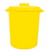 Бак желтый для отходов класса Б, 65 л
