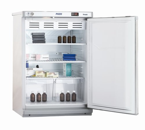 Холодильник фармацевтический ХФ-140, дверь металл