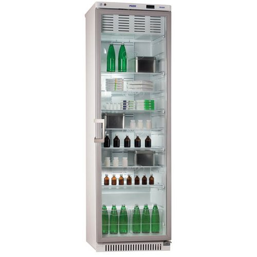 Холодильник фармацевтический ХФ-400-3, дверь стекло